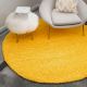 Slip Yellow Shaggy Rug